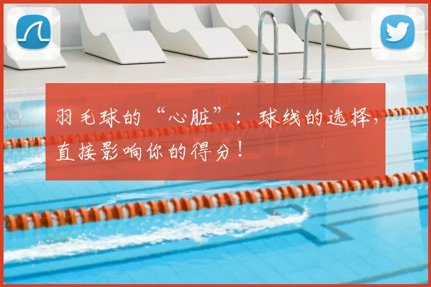 羽毛球的“心脏”：球线的选择，直接影响你的得分！